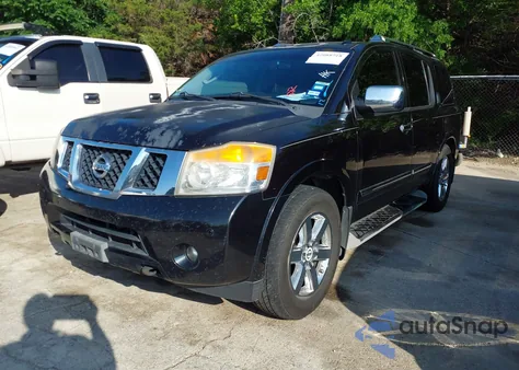 2011 Nissan Armada Platinum from USA, damaged, VIN 5N1BA0ND3BN606038